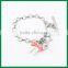 Feminine Ballet Zinc Alloy Chain Bracelet