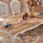 Solid wood carved rustic chairs eating dining set chairs