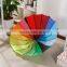 Advertising 30"*24K promotional rainbow straight umbrella for sun/rain,rain umbrellas for sale                        
                                                Quality Choice