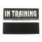 Extra Reflective Velcro Patches embroidered dog patches