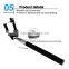 customised wedding give aways z07-5s plus audio cable selfie stick monopod