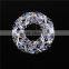 Best selling multifunctional zinc alloy rhinestone full jewelled latest circle scarf clip brooch design