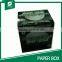 2015 GLOSSY BLACK CARDBOARD CORRUGATED CARTON BOX EP5622001