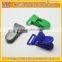 Yukai colored plastic pacifier clips for baby feeding plastic clips for webbing