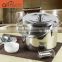 Allnice-stainless steel no fire re-cooking cookware energy saving cooking pot, magic cooking pot