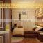 Fingerprint door lock / fingerprint door access control system 120 users golden and silver door lock Adel 3398