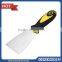 4'' Flexble Stainless Steel Putty Knife with Soft Grip , Plastic Handle Scraper flexible blade