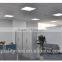 white LED panel lights shine staight