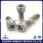 Zinc plating hexagon socket head cap screws