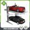 2 level two post auto parking stacker for home car parking usage