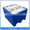 1000L FDA approved Fish box PU insulated, Insulated plastic bin for fish