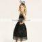 luxury Yarn Dyed baby girl smocking dress for graduate