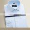 2017 Spring new men shirt cotton formal slim fit italian style white color twill mens dress shirts