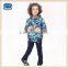 ( A2905 ) BWB 18M-6Y Nova kids winter clothes all over print baby boys sweatshirt coat