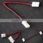 strip conector with 15cm long wire,10mm for 5050 SMD led single color strip;no need soldering
