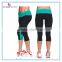 Ladies 3/4 Length Dry Fit Spandex/supplex Sports Leggings
