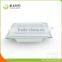 12W led square panel light with glass cover