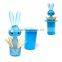 Novelty Gift Free sample Funny Plastic Tube Rabbit Toothpick Holder