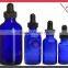30ml Cobalt Blue Cosmetic Glass Bottles for Essential Oil