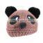 Wholesale Custom Cute Acrylic Knitted Crochet Kids Animal Winter Hat
