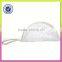 Ladies party hand bag and polyester cluth bags with pp decorations black and white 2 color