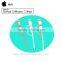 Mfi Certified 100cm 8pin 2 in 1 Data Cable Braided Charging Cable