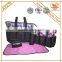 2016 New Style 5 Pieces In 1Microfiber Baby Bag Set