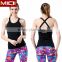 Cheap Wholesale Womem Fitness Wear Sleeveless Tops Dri Fit Yoga Tank Top With X-Back