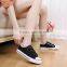 2016 Newest Comfortable Buckle Strap Canvas Shoes Ladies Flat Factory Shoes                        
                                                Quality Choice