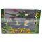 B/O go and bump military model tank toys with light and sound