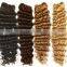 Good Quality And Sexy Hair Weft Deep Wave Indian Human Hair
