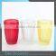 New Style Recycled Empty Glass Candle Jars Colored Candle Holder Cup