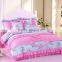 Hotel Soft &Elegant 5pcs Cotton Printed Bedding Set