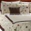 Winter 5PCS White Soft Hotel Cotton Bedding Set