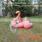 1.9m pvc pink giant inflatable pool float flamingo in Stock