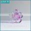 LX-Z066 wholesale plum blossom tealight glass flower candle holder