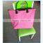 Latest fashion reusable cotton women hand bag
