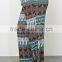 Summer plus size pants for fat women, print woven fabric pants and trouse SYK15340