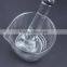 8OZ China high-temperature borosilicate glass mortar and pestle for instrumental industries/drug store/cooking