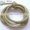 Cross stitched Leather Cords 4mm from India