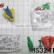 plastic good price custom puzzle mini plastic toy airplane