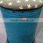 Home Decoration Retro Round Metal Bucket Storage Box Stool