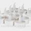 Set of 12 flickering tea lights