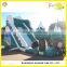 2015 hot sale PVC 0.55mm customized inflatable water slide with multiple lanes price in china
