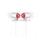 Leasic W-2i Intelligent Identification HiFi Super Bass Earphone Without Microphone