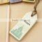 swing ticket kraft paper with eyelet hang tag