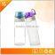 Wholesale transparent 550ml plastic sport water bottle