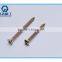 Metric slotted pan head tapping screws