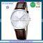 FS FLOWER - High Quality OEM Calfskin Leather Starp Quartz Miyota Movt Formal Classic Mens Watches Made In China