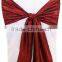 Hot Sale Crushed Wedding Hotel Chair Sashes
